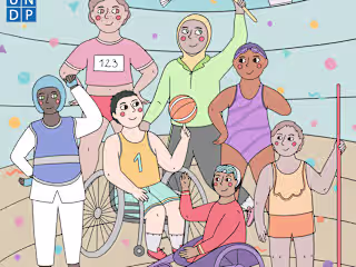 Olympics and Paralympics illu - UNDP