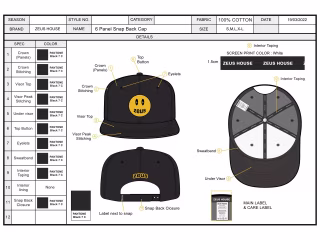 Snapback CAD Design