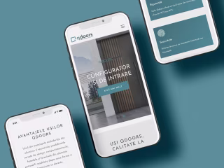 Brand Identity Design and Responsive Website for Qdoors