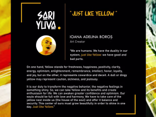 EXIBITION: SARI YUVA (YELLOW NEST) by Ioana Adelina Boroș