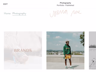 Website for Sierra Rae Studio