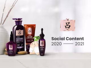 Social Media Content for a Hair Care Brand
