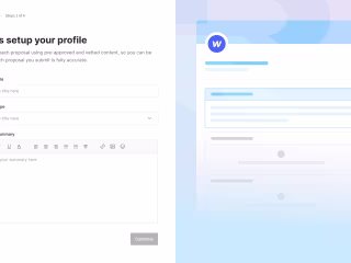 RFPIO Profile Creation