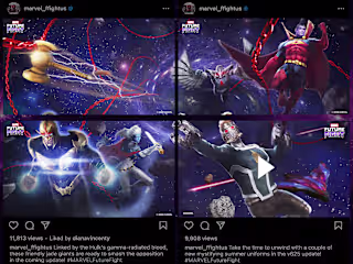 Marvel Future Fight Social Content