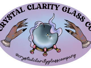 Crystal Clarity Glass Company Logo