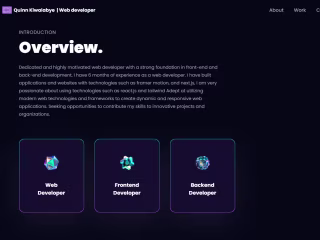 My 3d portfolio