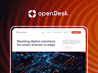 OpenDesk Brand and UI Design
