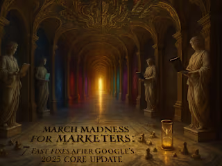 March Madness for Marketers: 7 Fast Fixes After Google’s 2025 Core Update