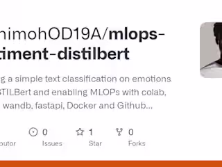 MLOps API: Sentiment Analysis with DistilBERT