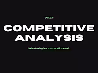 Sale AI Competitive Analysis