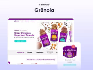 Gr8nola CRO, Content Writing & Strategy