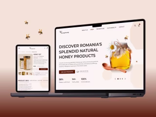 HoneyComb | E-commerce web design
