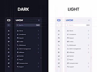 Sidebar menu