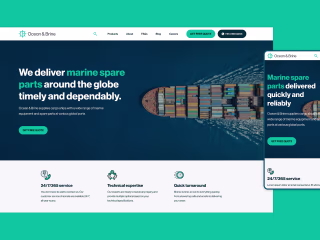 Ocean & Brine - Web Design