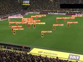Football players detection | YOLOv8 Object Detection
