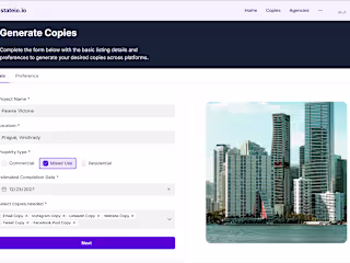 Real Estate Listing Automation System
