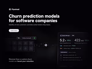 Flywheel - Landing page design & dev