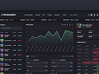 Redesign | Football Stock Market Web App