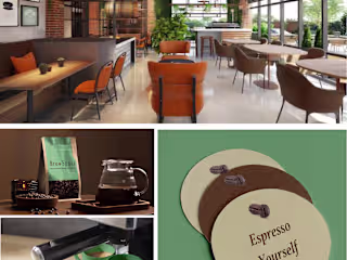 Cafe-Brand identity /Graphic Design