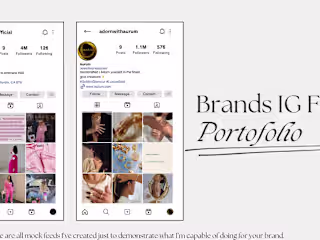 Brands' IG Feed Portfolio 