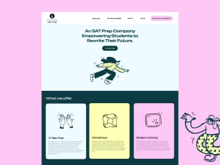 Strategic Test Prep – Rebranding & Website 
