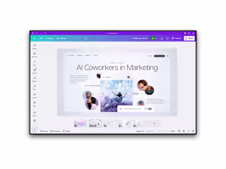 Redesigning websites for startups using Canva