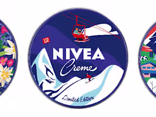 Swiss-Inspired Illustrations for Nivea’s 100-Year Anniversary