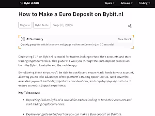 Bybit Learn Content