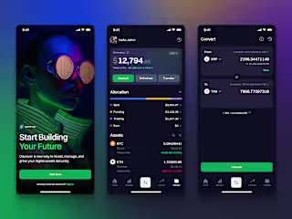 Cryptocurrency & Bitcoin Mobile App