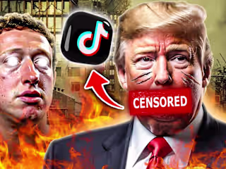 How-TikTok-&-Big-Tech-&-Silencing-Free-Speech-Thumbnail Design