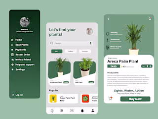 UI/UX Design Showcase: Multiple Applications