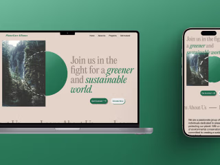 PlanetCare Alliance · Website Design