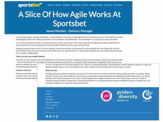 A Slice of How Agile Works at Sportsbet - Recruitment Article