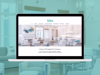 Interior Design & Showroom WIX Studio Website