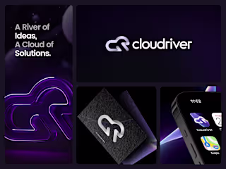 Cloudriver | Logo and Brand Identity Design