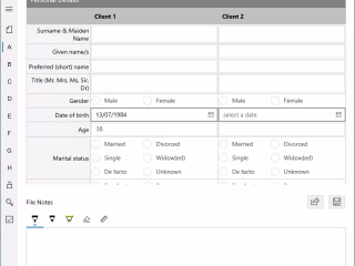 Microsoft Surface Finacial Mobile Tablet App Development
