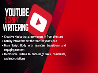 You will get Receive an engaging YouTube script.
