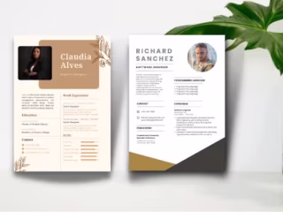 I will make professional resume design or modern cv template