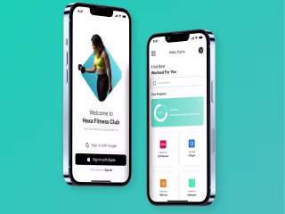 UI/UX Design for a Fitness App