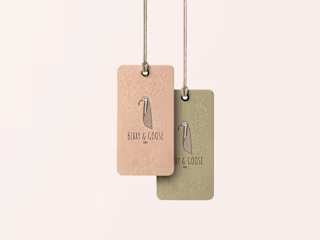 Berry & Goose – Logo and Branding for a Baby Blanket Brand