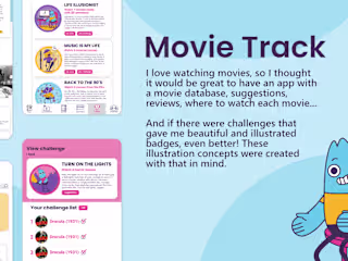 Movie app | Illustrations :: Behance