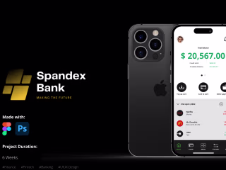 Spandex Bank Mobile App :: Behance