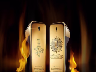 Perfume store advertisement