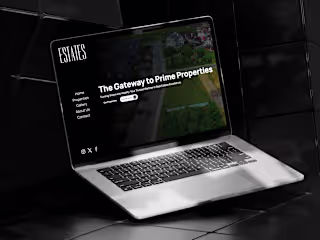 Estates - Modern Real Estate Web Design