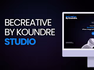 UX/UI Website Becreative Studio 