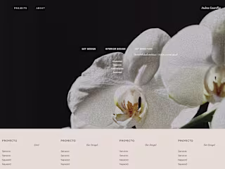 Set Designer - Personal brand website