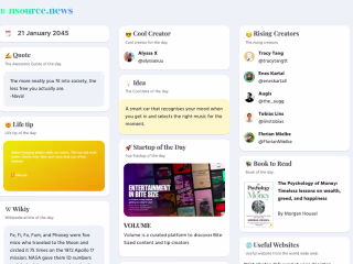 AI NewsPaper for the 21st Century - nsource.news