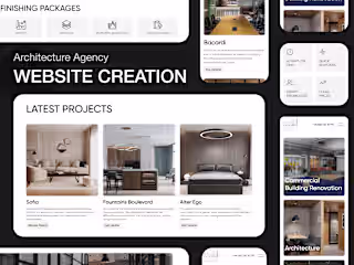 Modern Webflow Website for Premier Construction Services