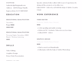 Skill & Profession
