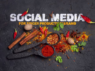 Social Media Marketing For Spices Manufacturing Brand